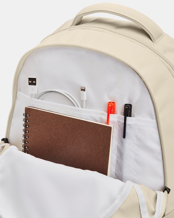 UA Hustle 5.0 Backpack in Brown image number 1